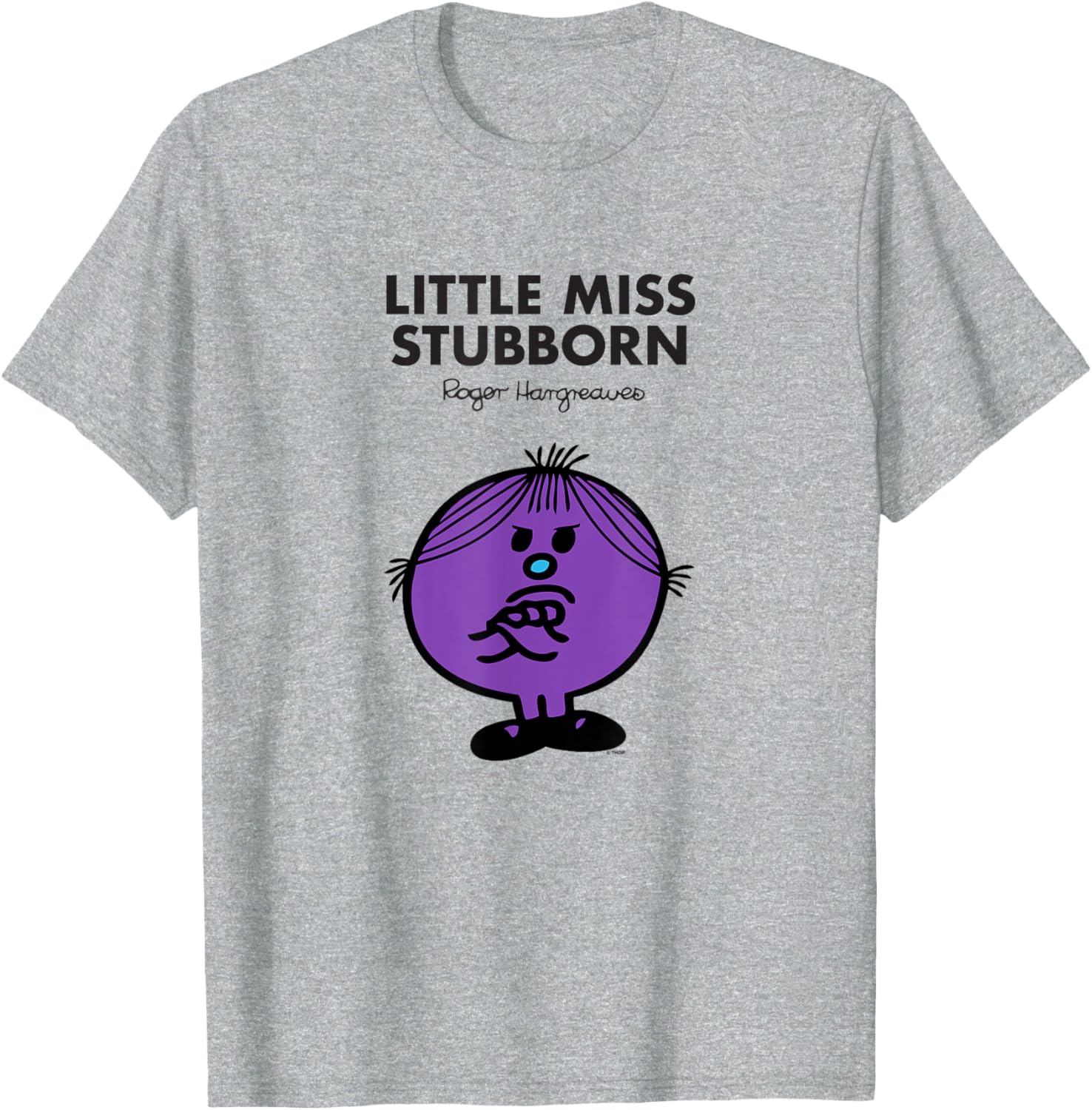 Mr. Men Little Miss Stubborn T-Shirt for Kids - Fun and Stylish Wear - 2