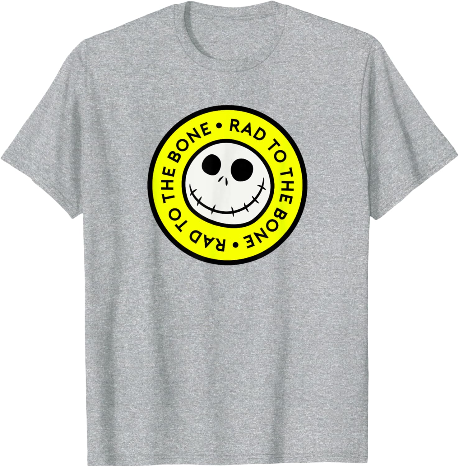 Men's Nightmare Before Christmas Jack Skeleton Rad To The Bone T-Shirt - 7