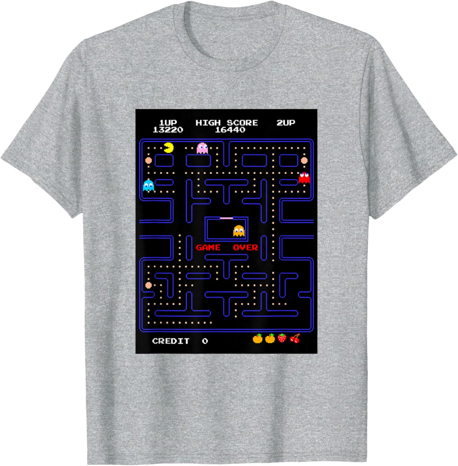 PAC-MAN T-Shirt for Gamers - Retro Arcade Style Fashion Top - 7