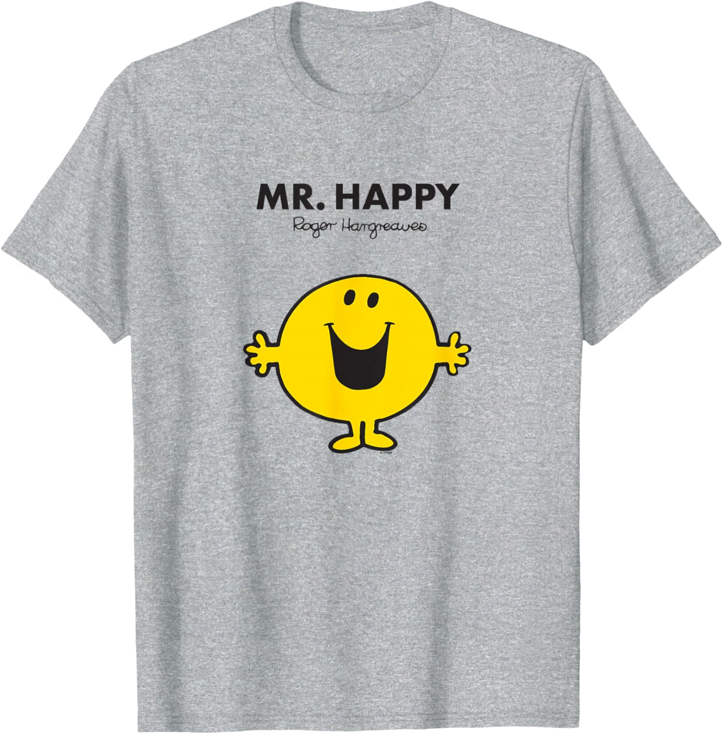 Mr Happy T-Shirt for Kids and Adults | Fun Mr Men Character Apparel - 2