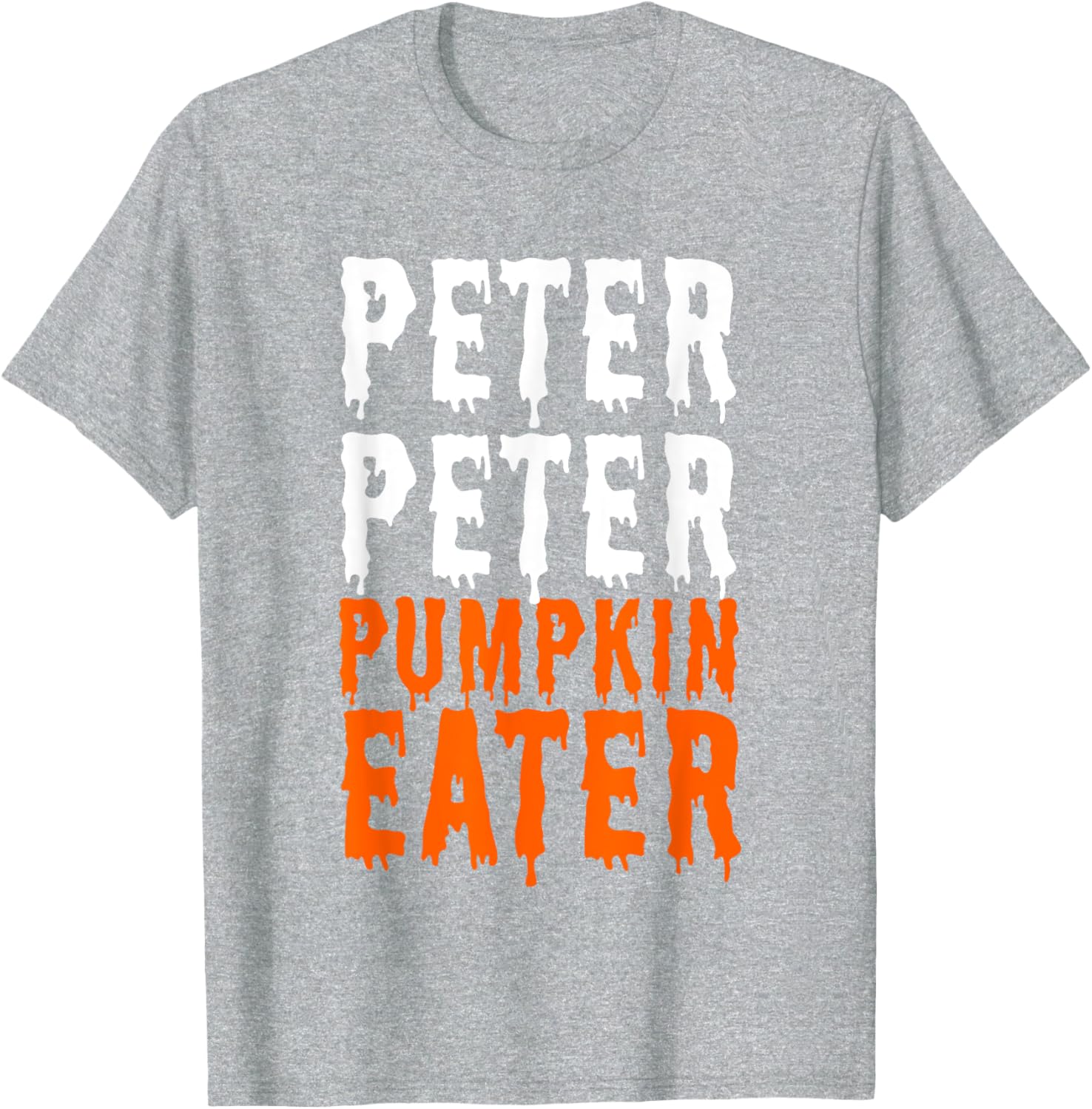 Peter Pumpkin Eater Halloween Costume T-Shirt for Couples and Men - 19