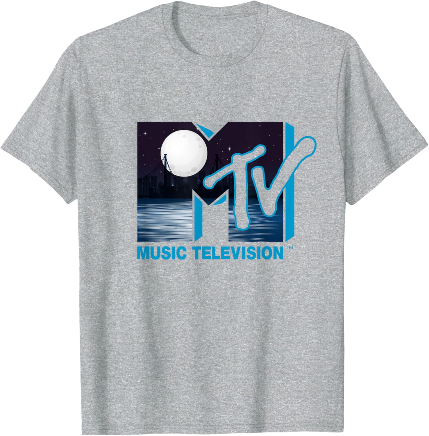 Mademark x MTV Full Moon City Logo T-Shirt - Stylish Graphic Tee - 10