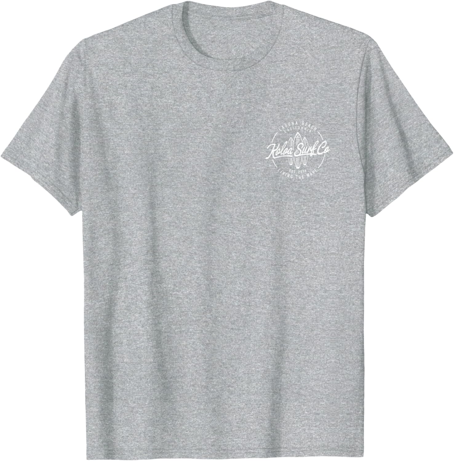 Koloa Surf Laguna Logo Graphic T-Shirt Lightweight Casual Wear - 21