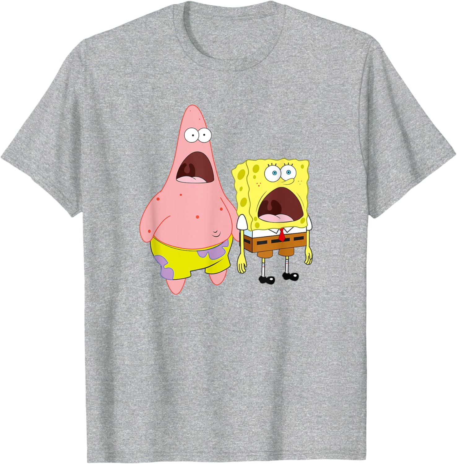 Mademark x SpongeBob SquarePants Wide Eyed Surprise T-Shirt for Fans - 1