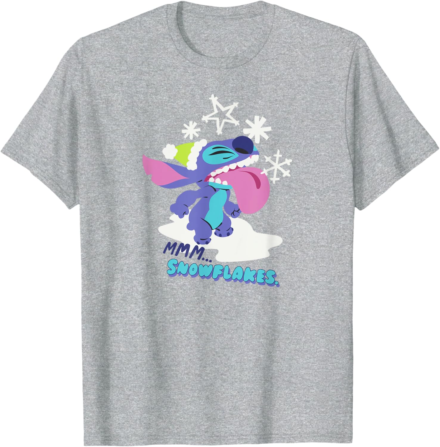 Cozy Amazon Essentials Snowflake T-Shirt for Winter Fun and Style - 2