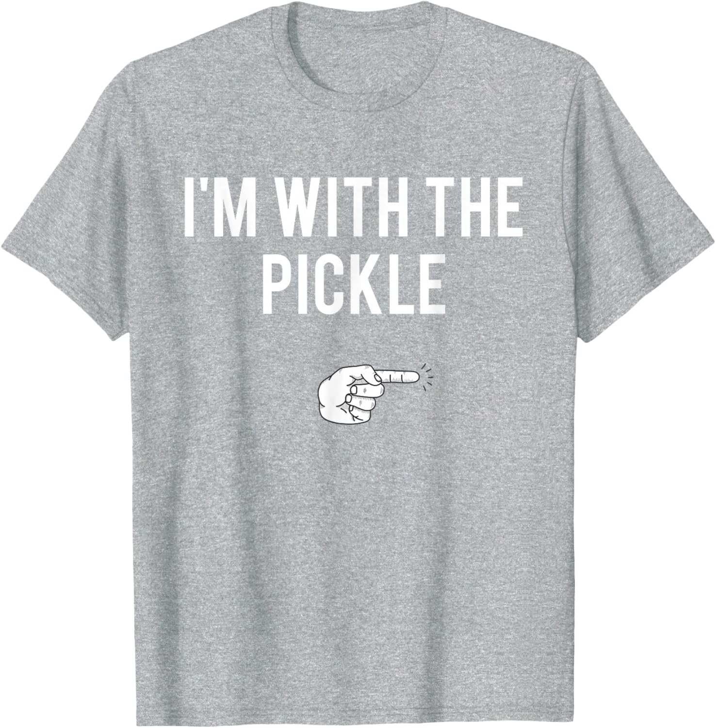 I'm With The Pickle Matching T-Shirt for Fun Halloween Costumes - 4