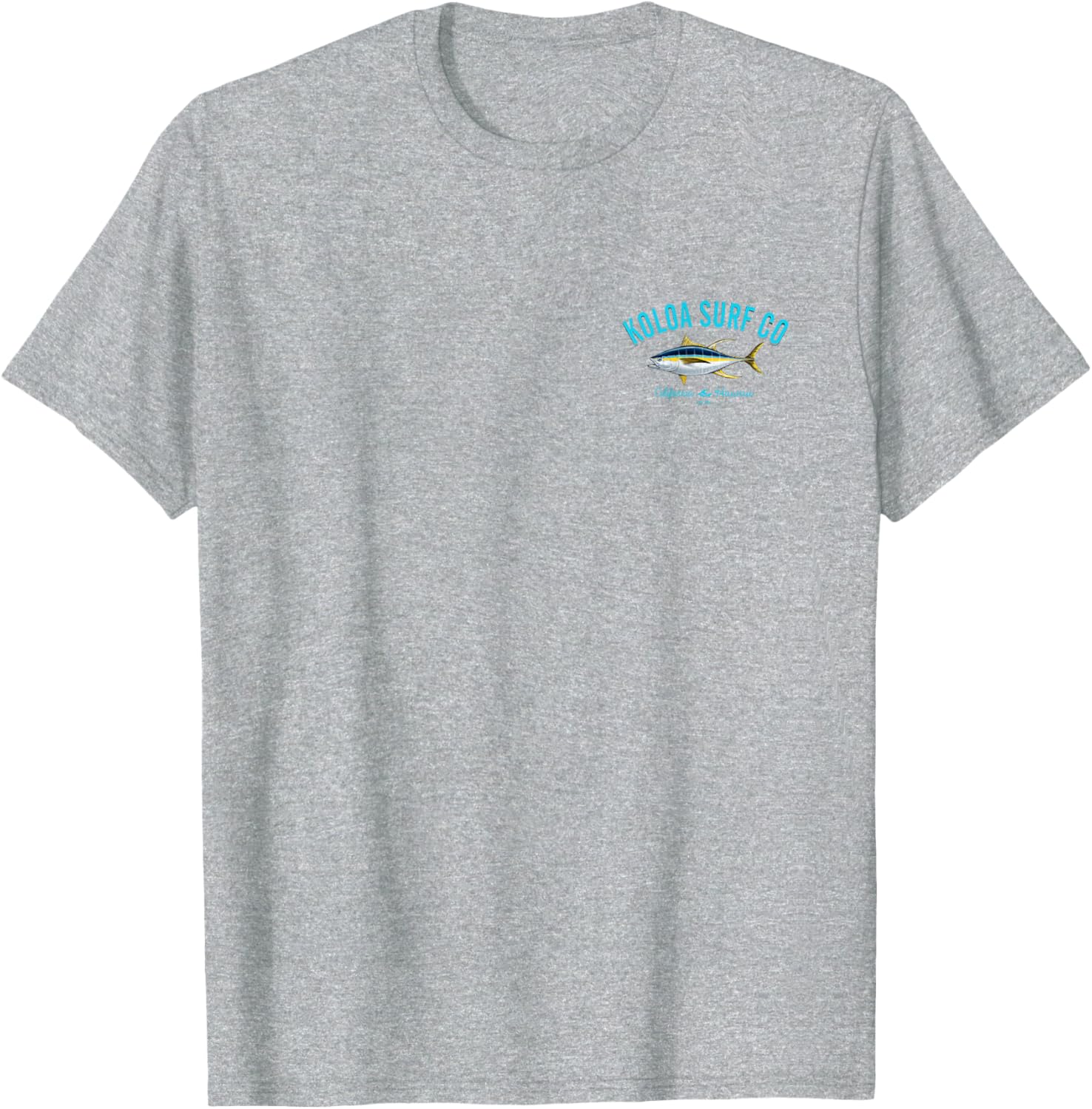 Koloa Surf Yellow Fin Tuna Graphic T-Shirt for Beach Lovers - 4