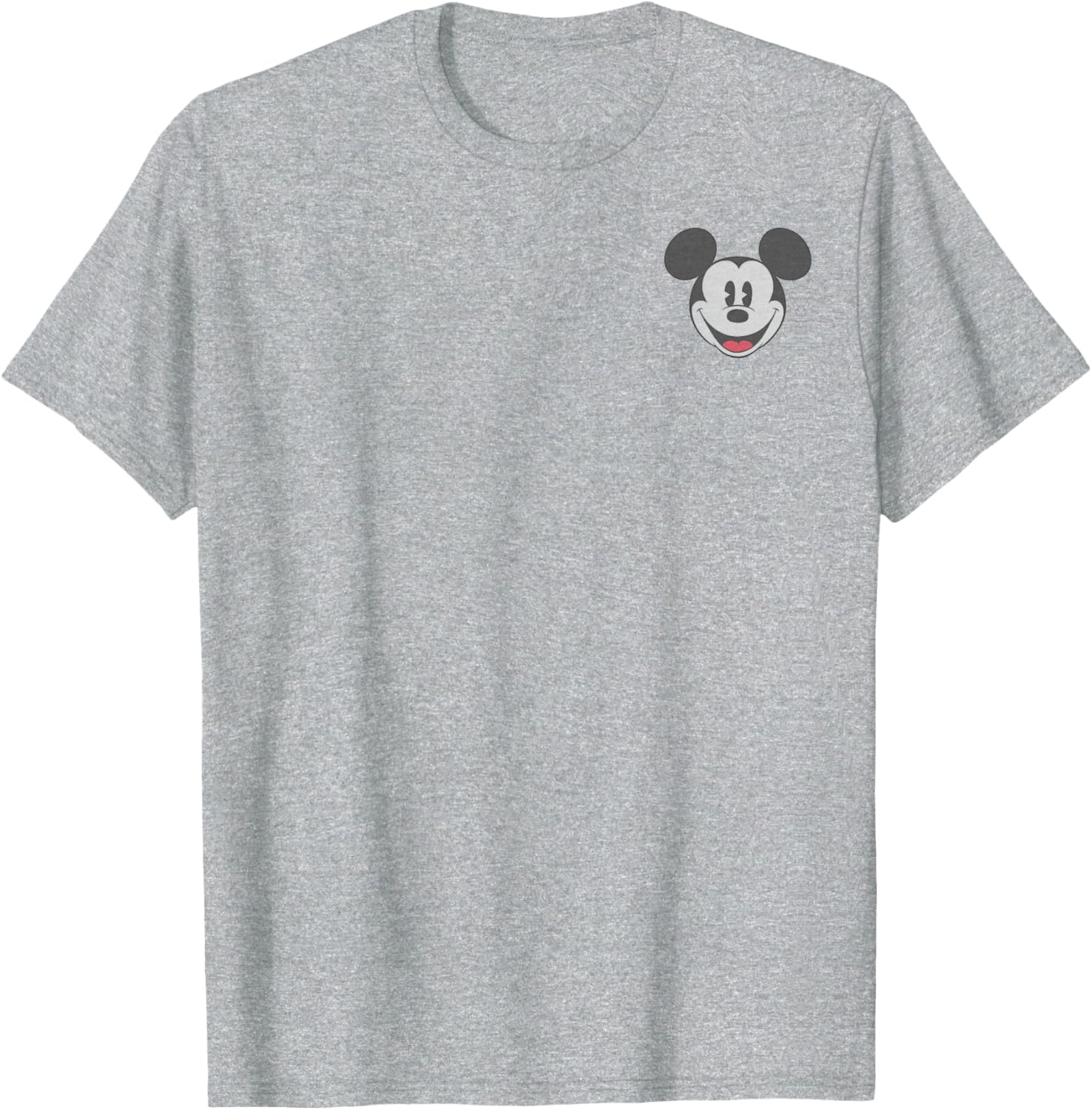 Disney Mickey and Friends Retro Smiling Mickey Pocket Logo T-Shirt - 8