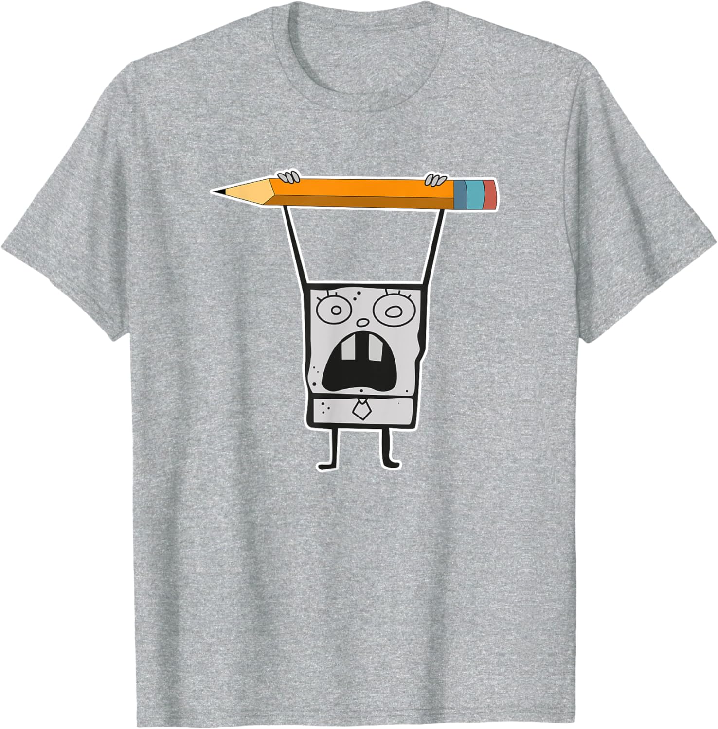 Mademark x SpongeBob SquarePants DoodleBob T-Shirt for Fun Fashion - 17