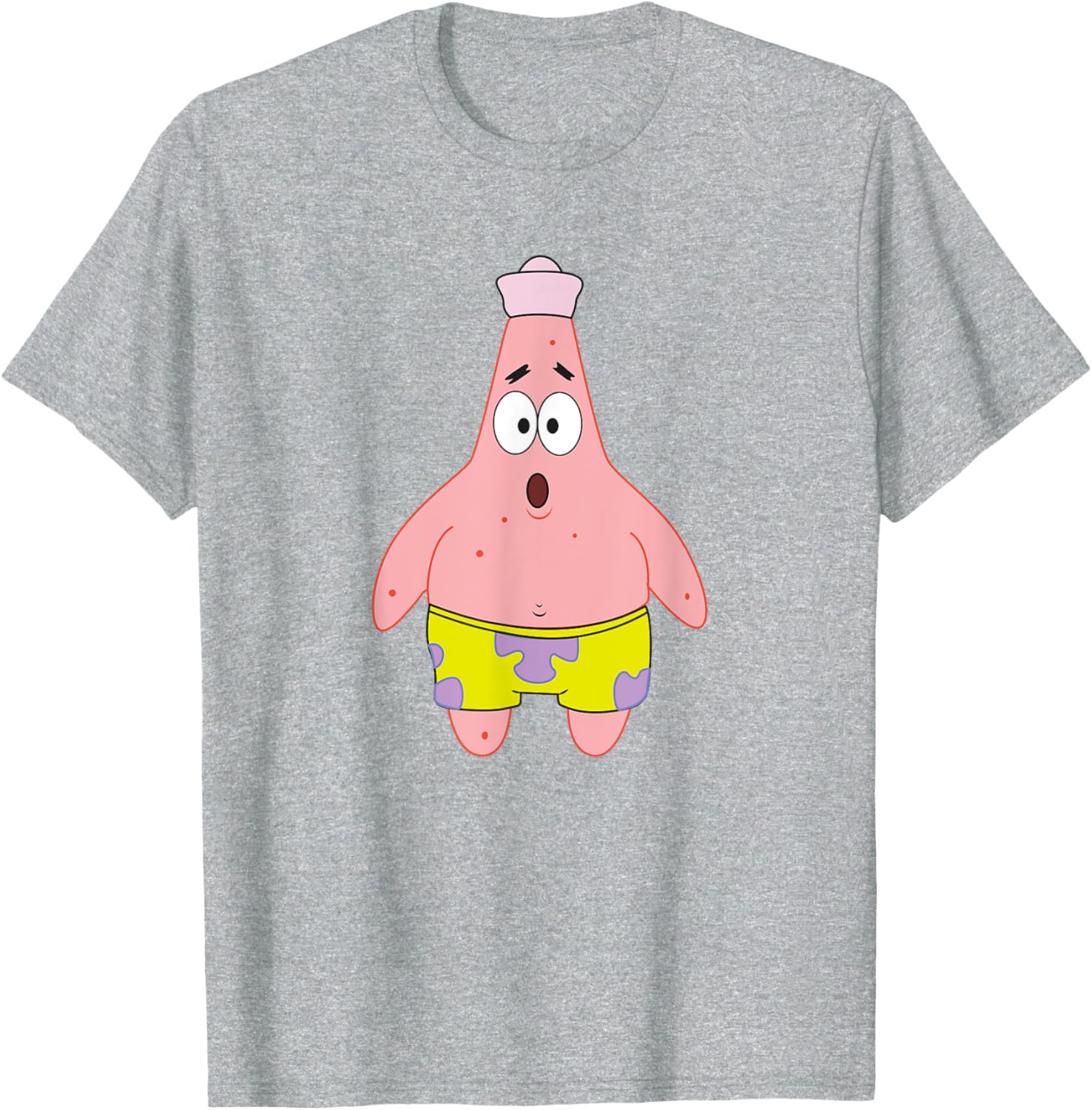 Mademark Patrick Star Surprised T-Shirt from SpongeBob SquarePants - 4