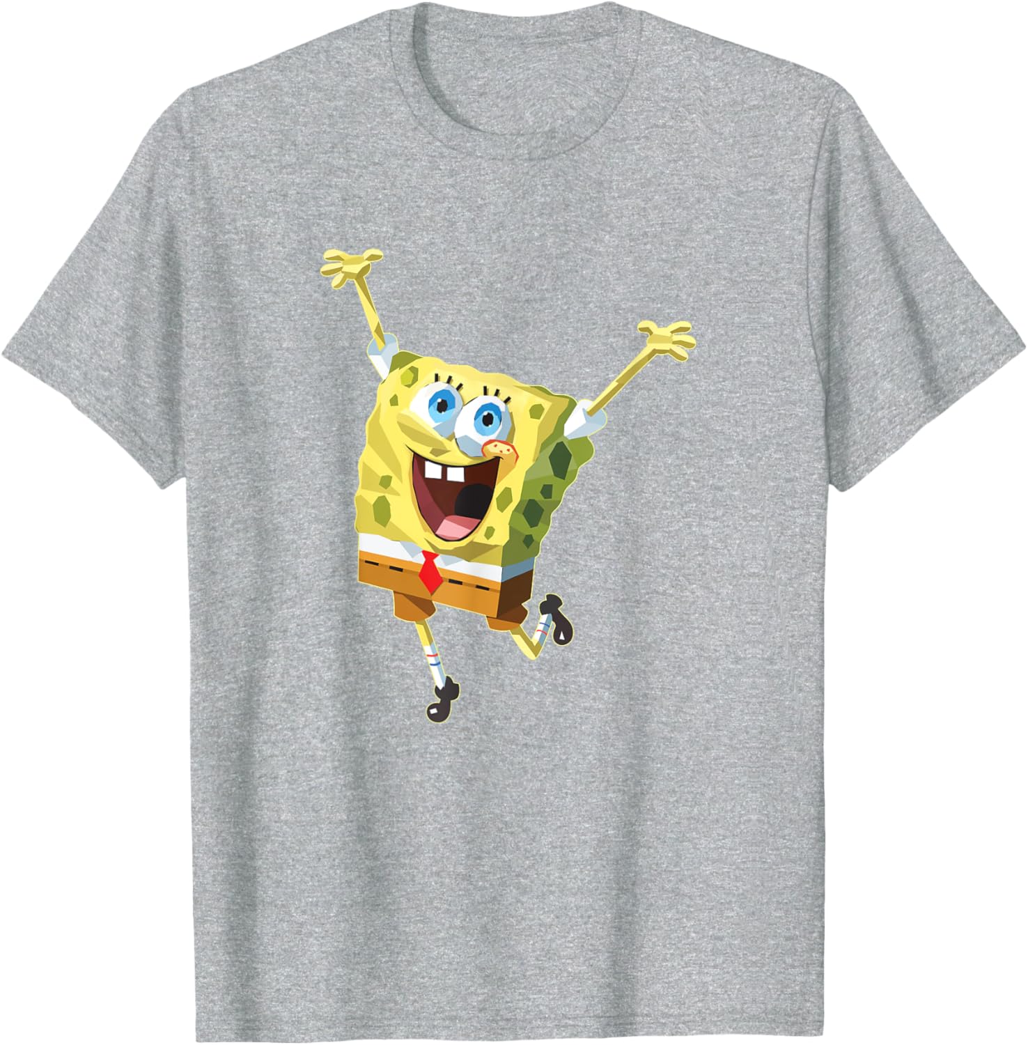 Mademark SpongeBob SquarePants Happy as a Clam Polygon T-Shirt - 1