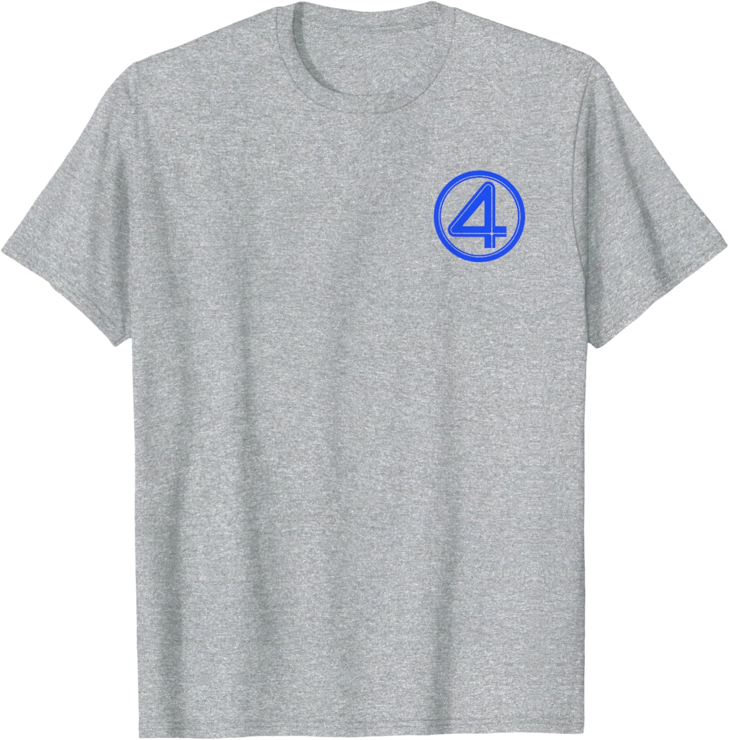 Marvel Fantastic Four Logo T-Shirt for Fans - Stylish Left Chest Design - 3