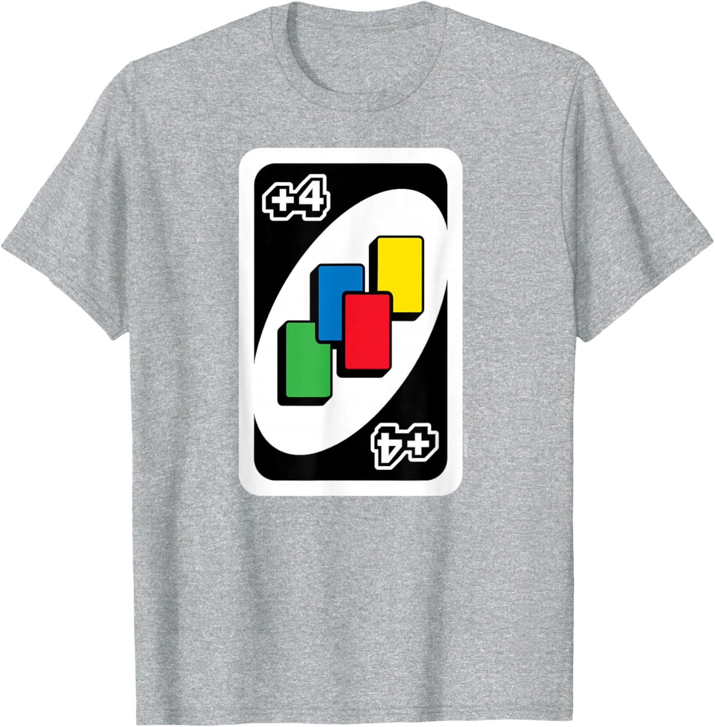 UNO Draw Four Card T-Shirt Fun Casual Wear for Game Lovers - 10