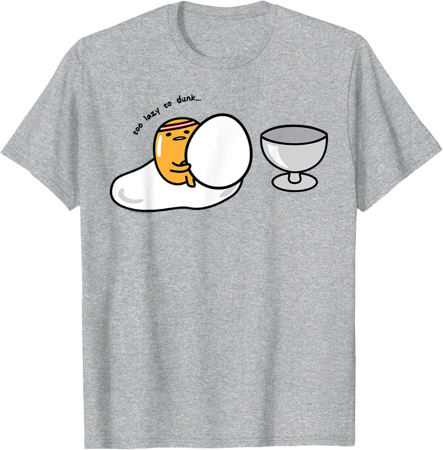 Gudetama Lazy Dunk Basketball T-Shirt for Fun and Unique Style - 3