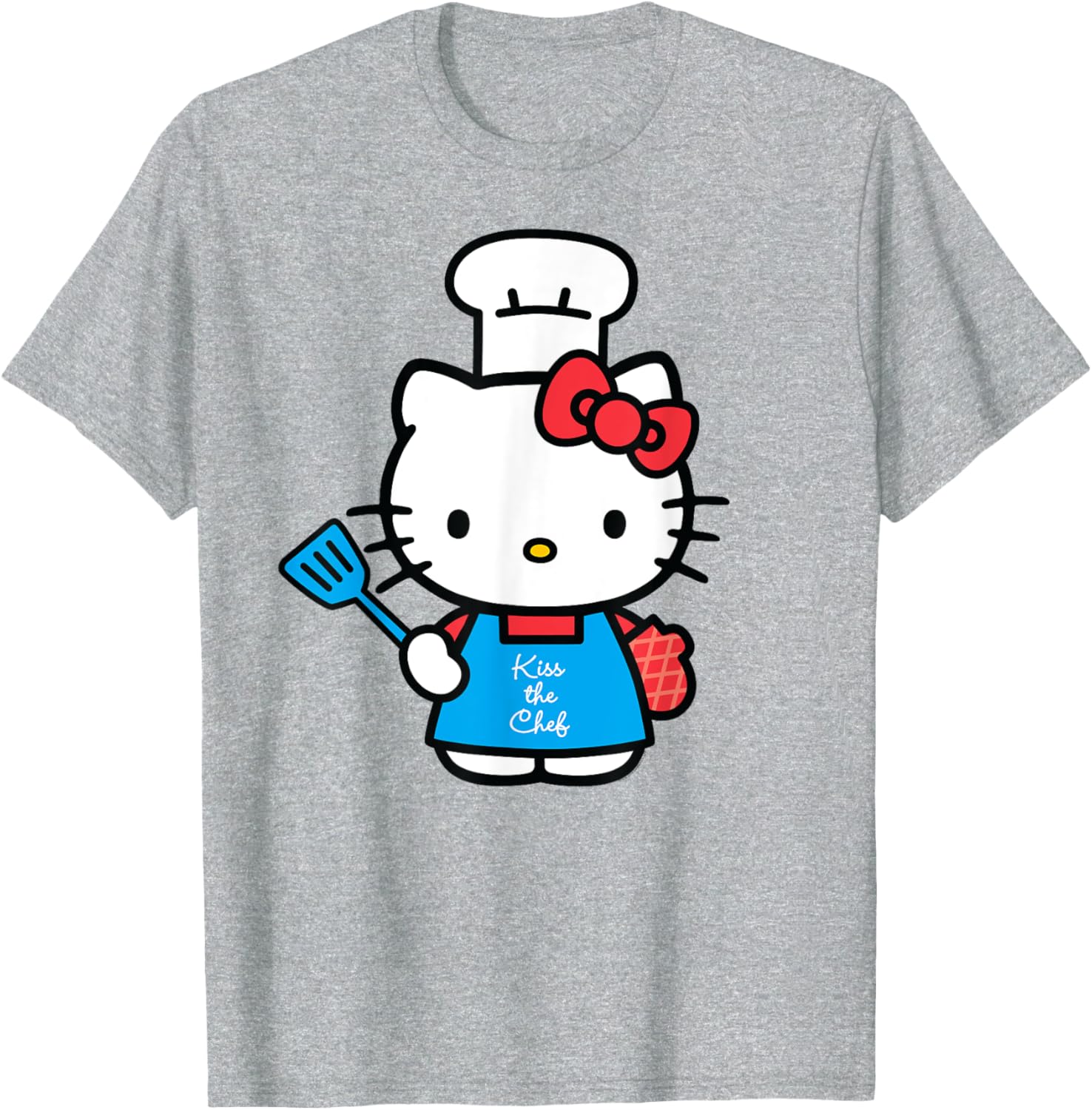 Hello Kitty Kiss the Chef T-Shirt Cute and Fun Cooking Apparel - 10