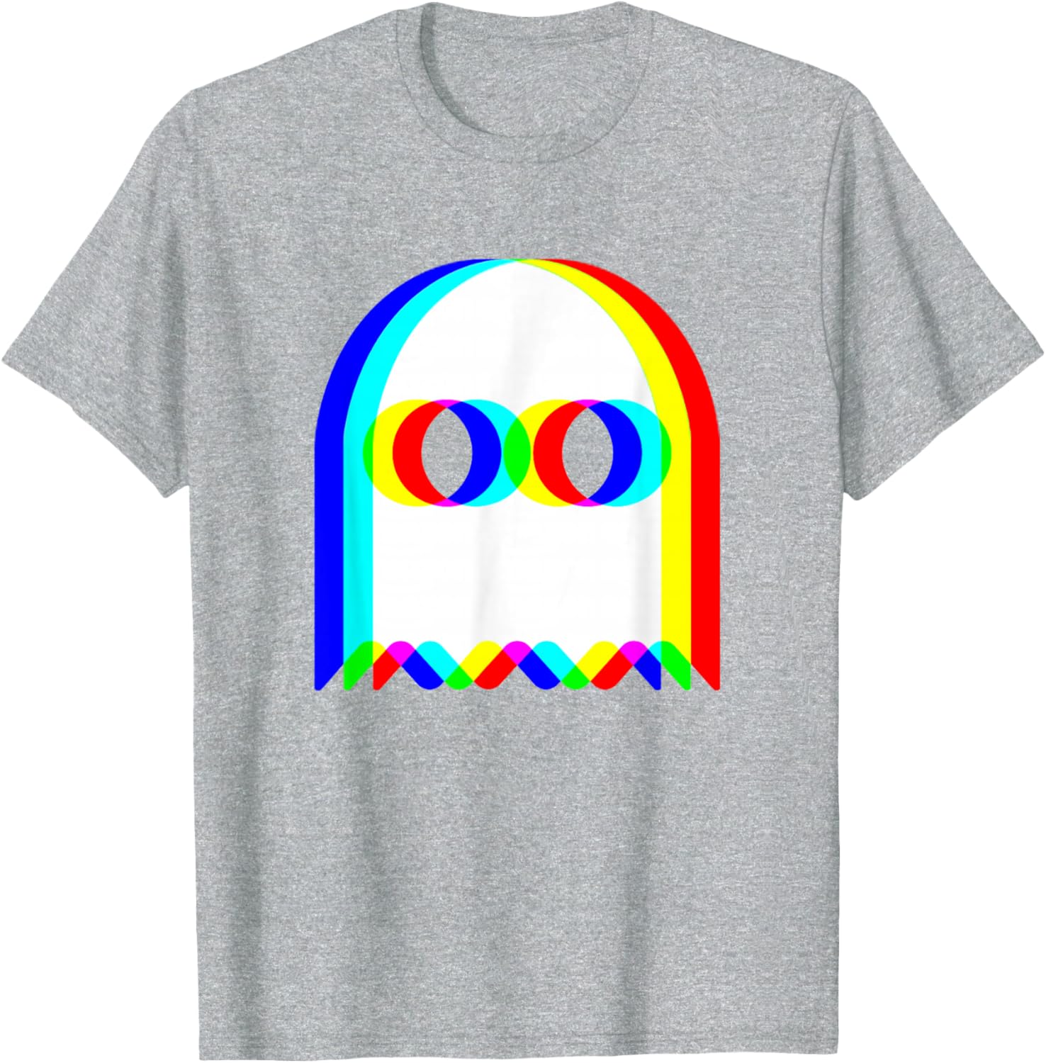 Funny Trippy Ghost Halloween T-Shirt for EDM Rave Party Fun - 26