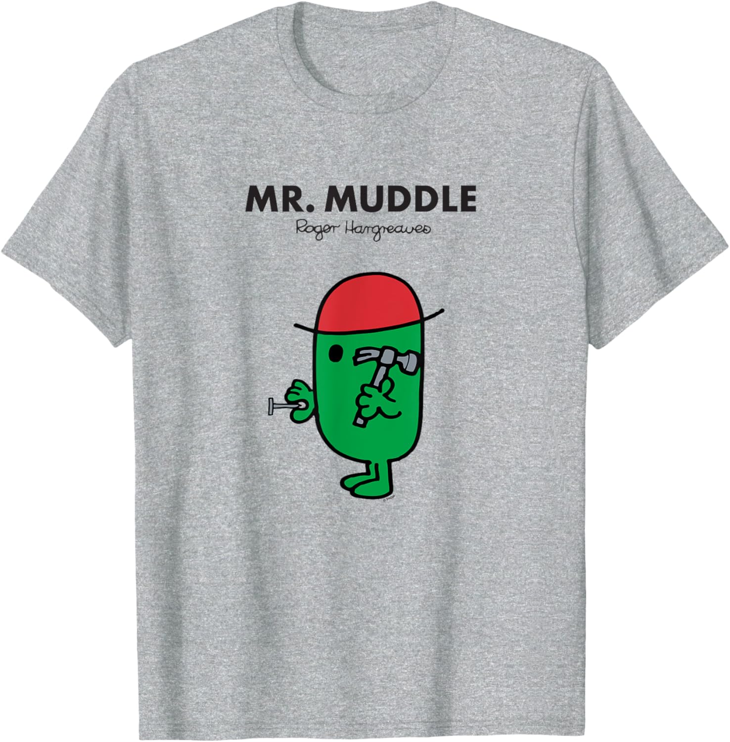 Mr. Men Mr. Muddle T-Shirt for Kids and Adults - Fun, Colorful Design - 5