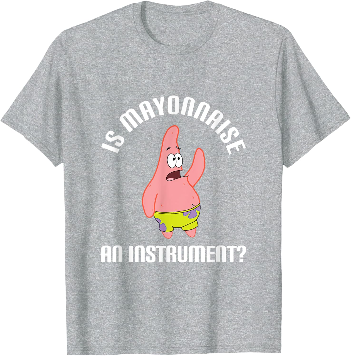 Mademark SpongeBob SquarePants Mayonnaise Instrument T-Shirt for Fans - 10