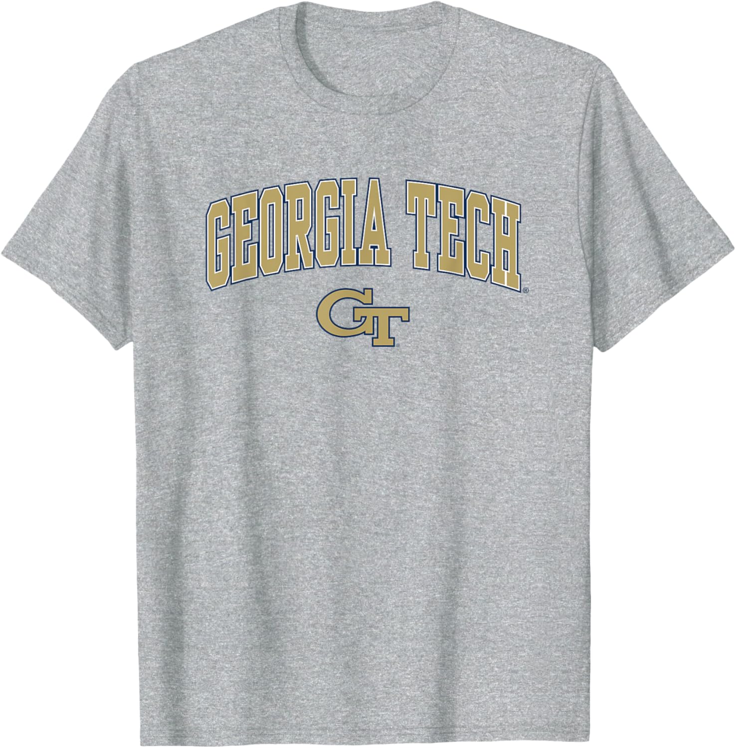 Georgia Tech Yellow Jackets Arch Logo T-Shirt for Sports Fans - 2