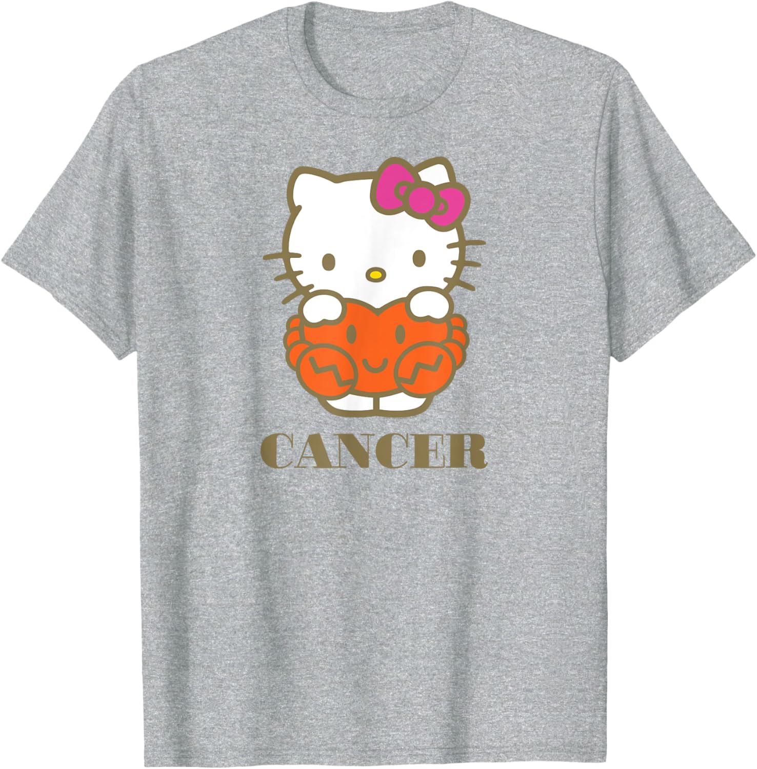 Cute Hello Kitty Zodiac Cancer T-Shirt for Stylish Fans and Collectors - 2