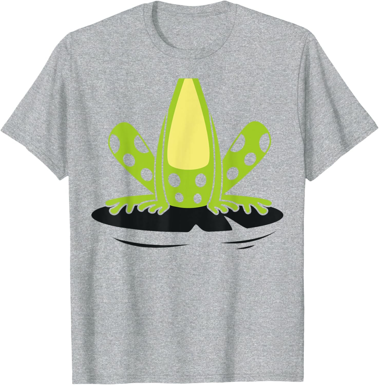 Cute Frog Body Costume T-Shirt for Halloween Gift - Easy Reptile Apparel - 4