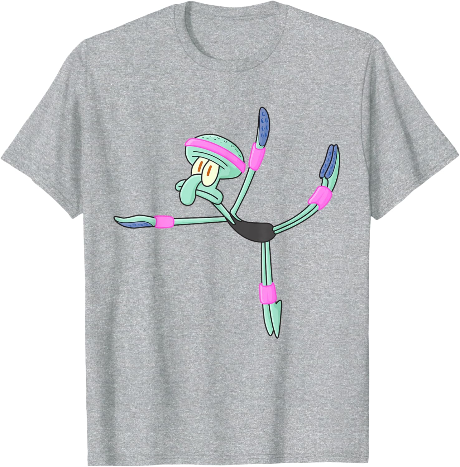 Mademark SpongeBob Squidward Ballerina T-Shirt for Fun Fashion Lovers - 1