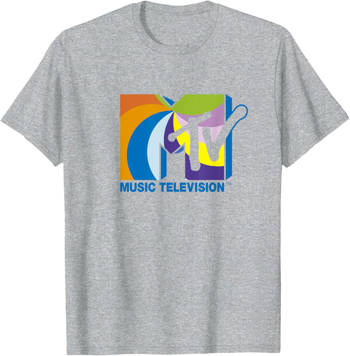 Mademark x MTV Party T-Shirt With Bold Colors and Iconic Logo Design - 5