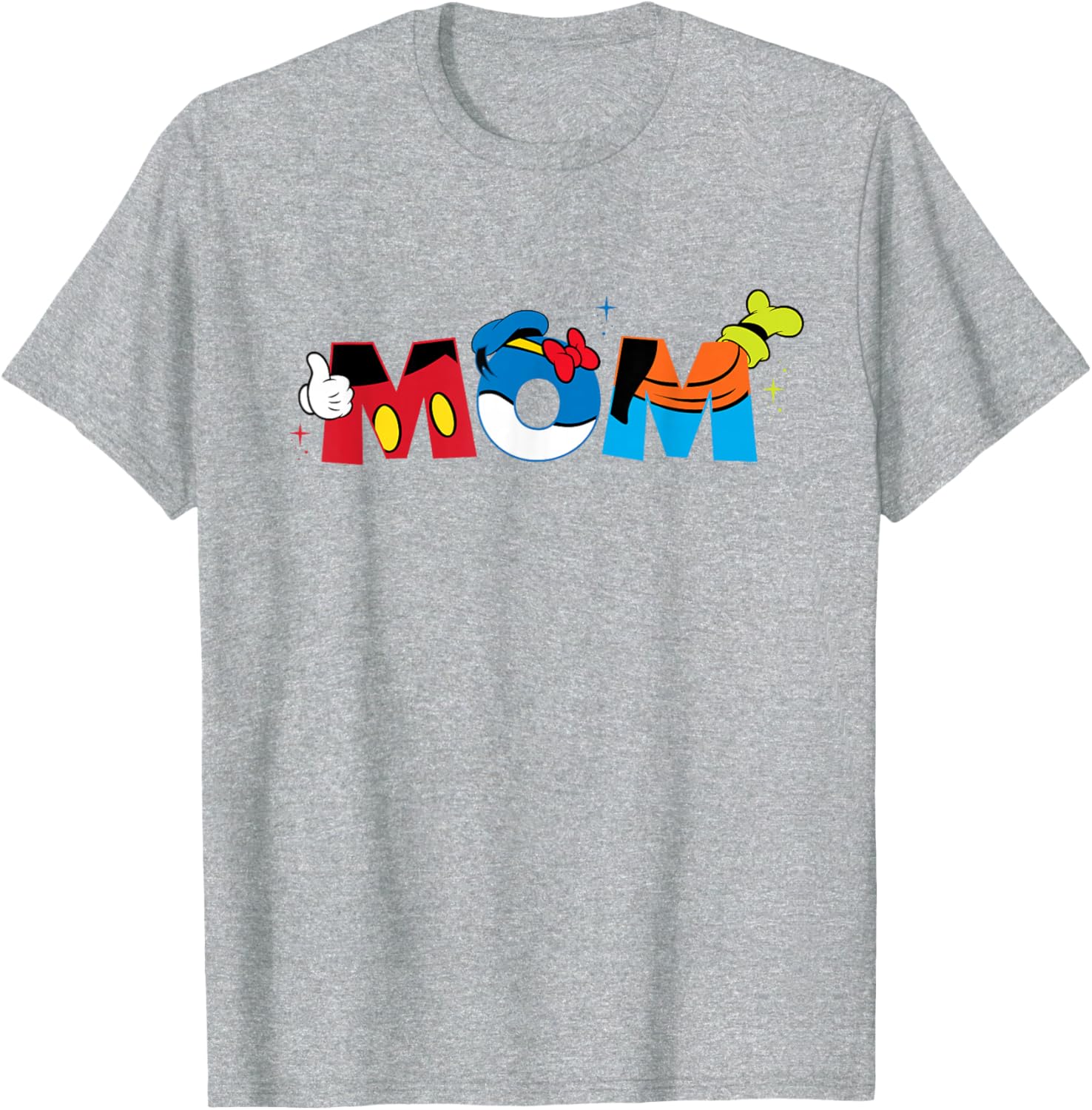 Disney Mickey Mouse Friends Mother's Day T-Shirt for Mom's Birthday Gift - 8