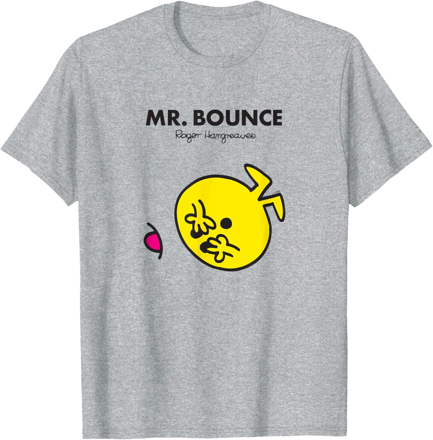 Mr. Men Mr. Bounce T-Shirt for Kids - Fun and Colorful Apparel - 5