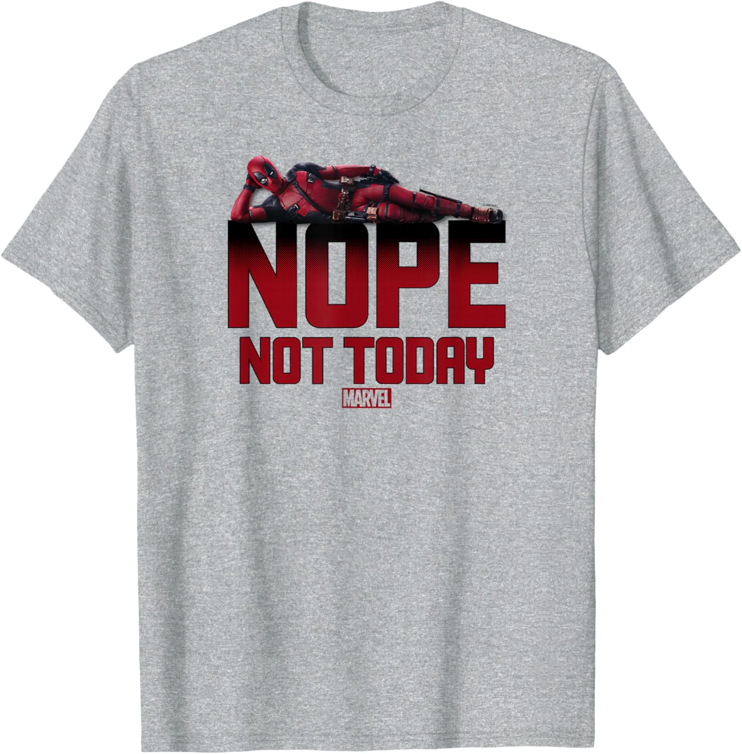 Deadpool Nope Not Today T-Shirt for Fans - Fun Graphic Tee Design - 1