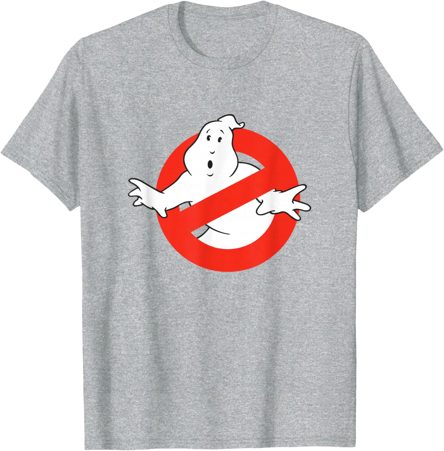 Funny Retro Ghostbusters No Ghost Logo T-Shirt for Movie Fans - 1