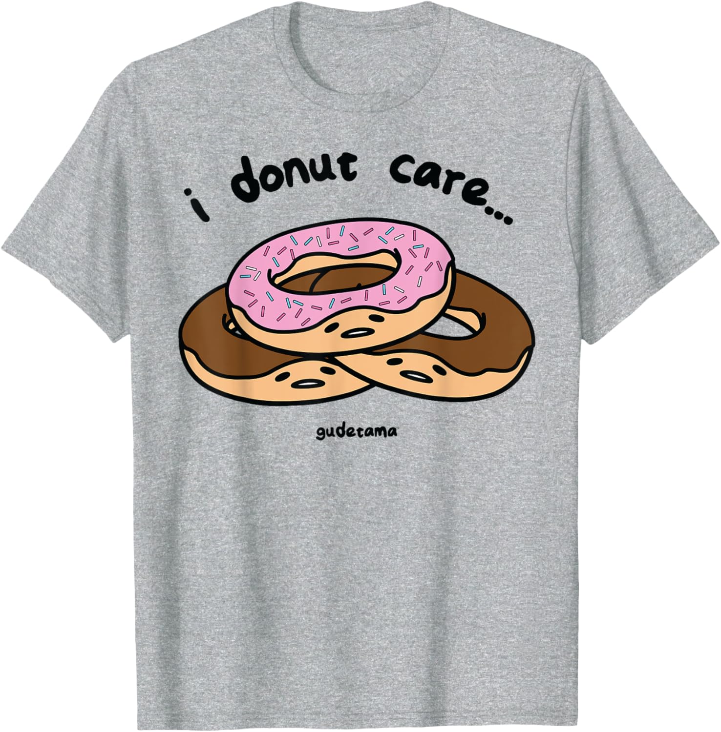Gudetama I Donut Care T-Shirt Fun and Casual Wear for Egg Lovers - 3