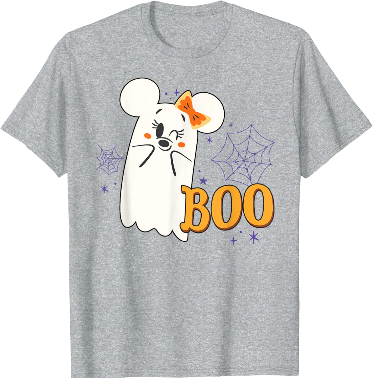 Adorable Disney Minnie Mouse Ghost Halloween T-Shirt for Kids - 14