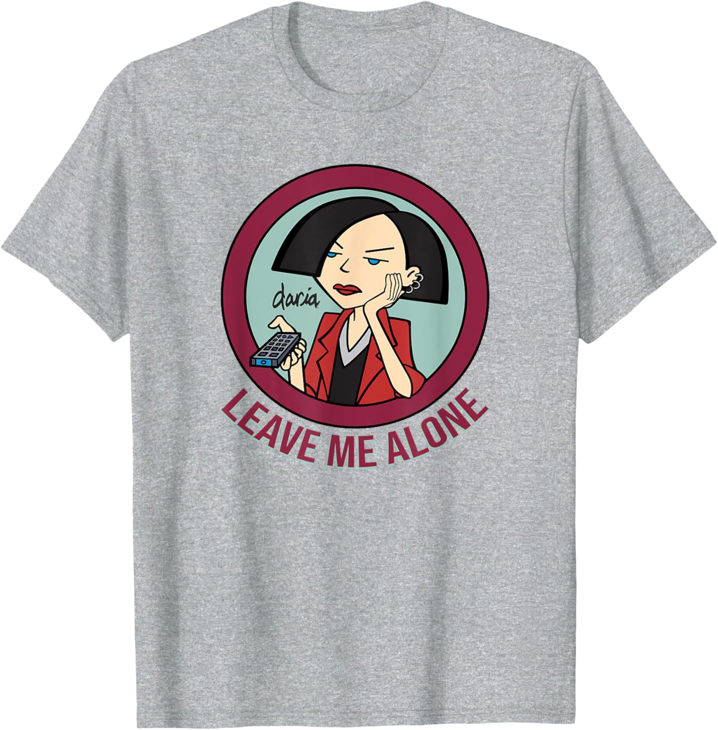 Mademark x Daria Leave Me Alone T-Shirt for Casual Cool Style - 7