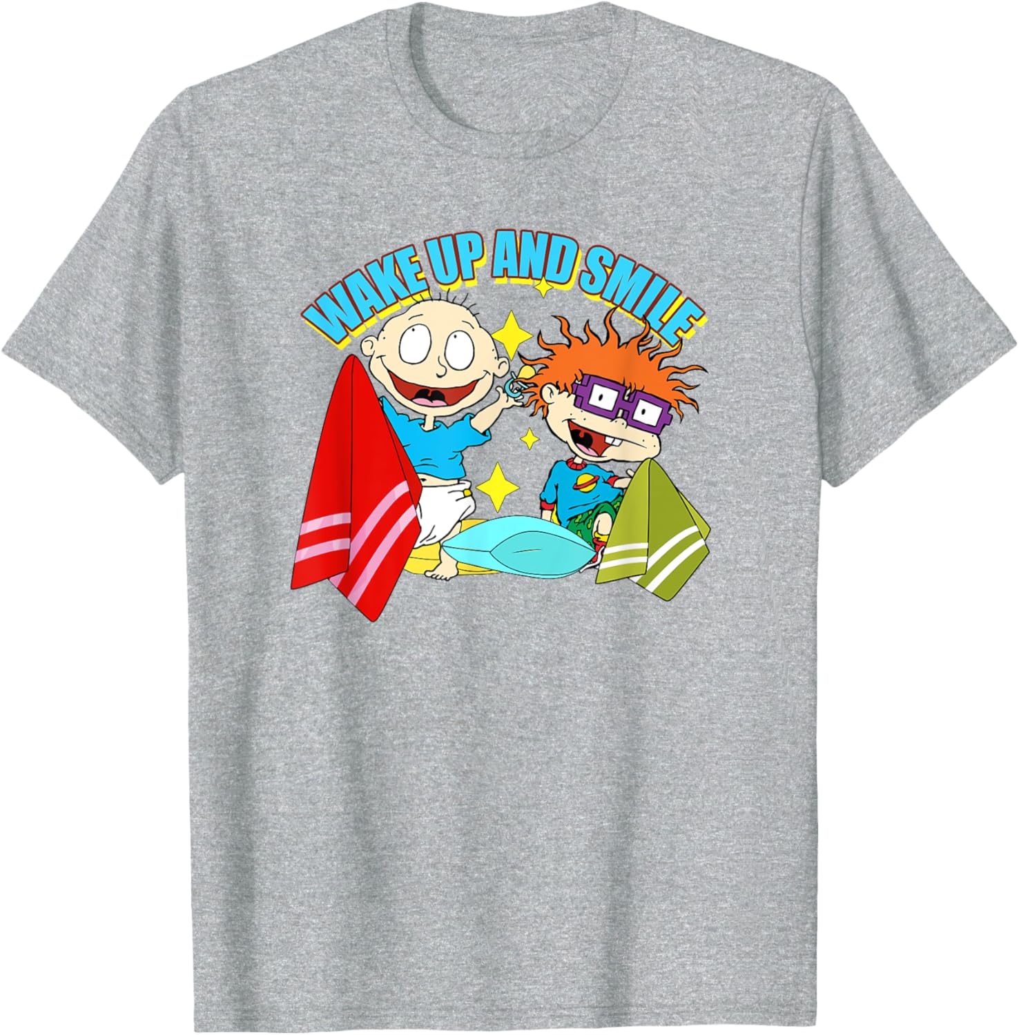 Mademark x Rugrats Tommy and Chuckie Wake Up and Smile T-Shirt for Kids - 2