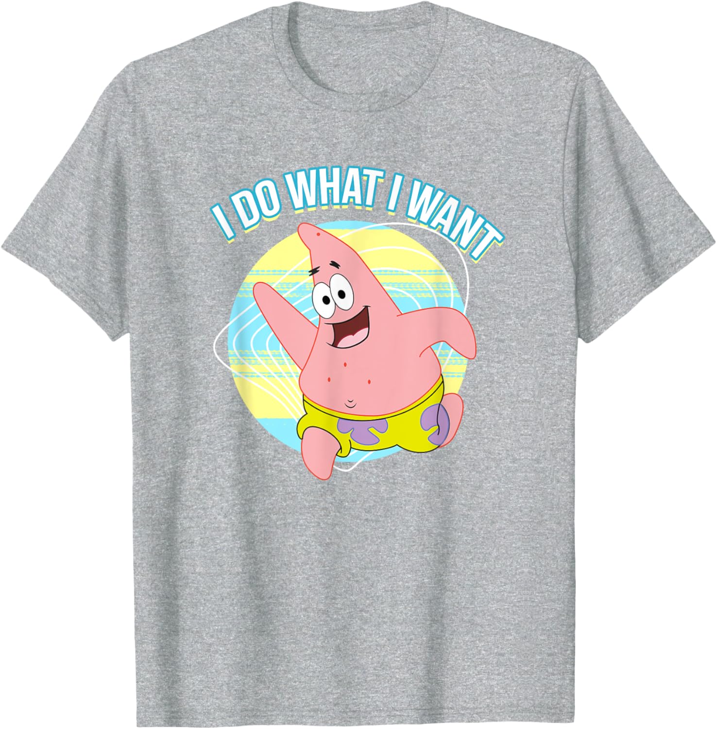 Mademark Patrick Star I Do What I Want T-Shirt for Fun Fashion Lovers - 16