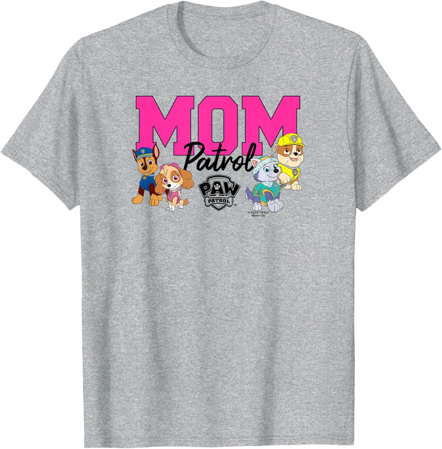 Paw Patrol Mom Patrol T-Shirt for Dog Lovers - Fun and Stylish Apparel - 1
