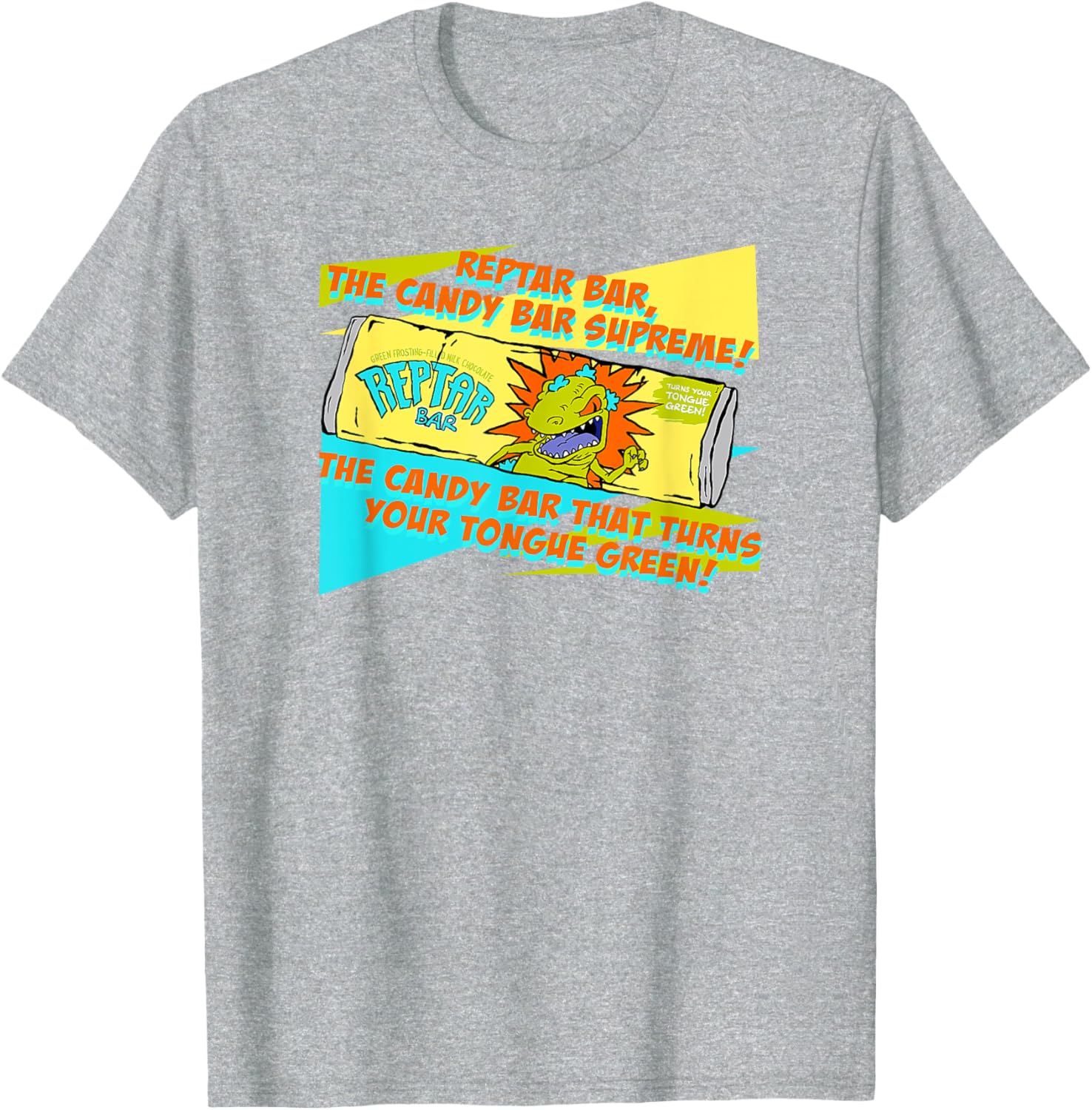 Mademark Rugrats Reptar Bar Candy T-Shirt Fun Retro Kids Apparel - 3