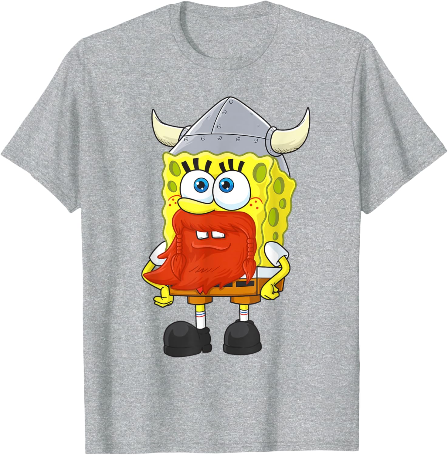 Mademark SpongeBob Happy Leif Erikson Day T-Shirt for Fun Celebrations - 25