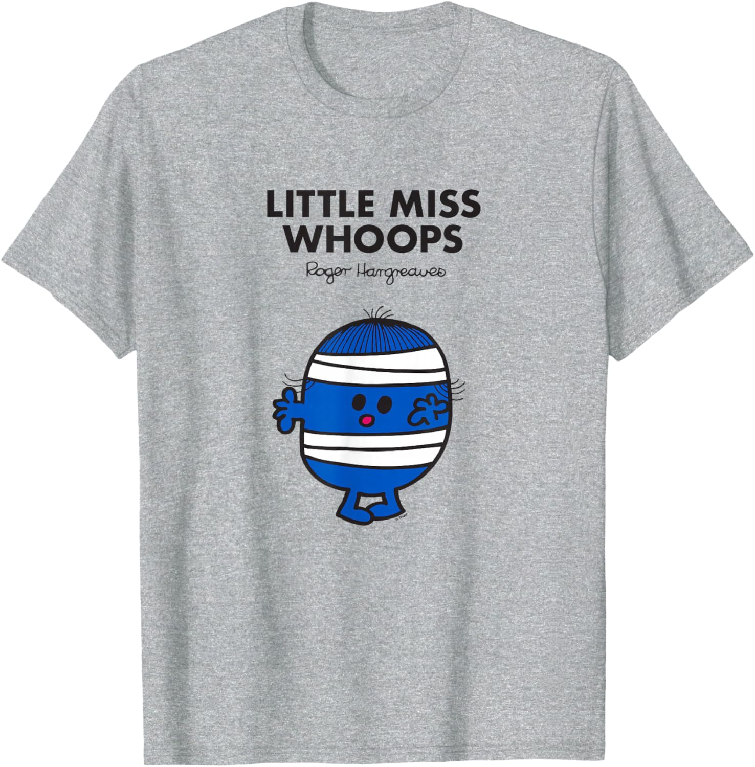 Mr Men Little Miss Whoops T-Shirt for Kids Fun Graphic Tee - 8
