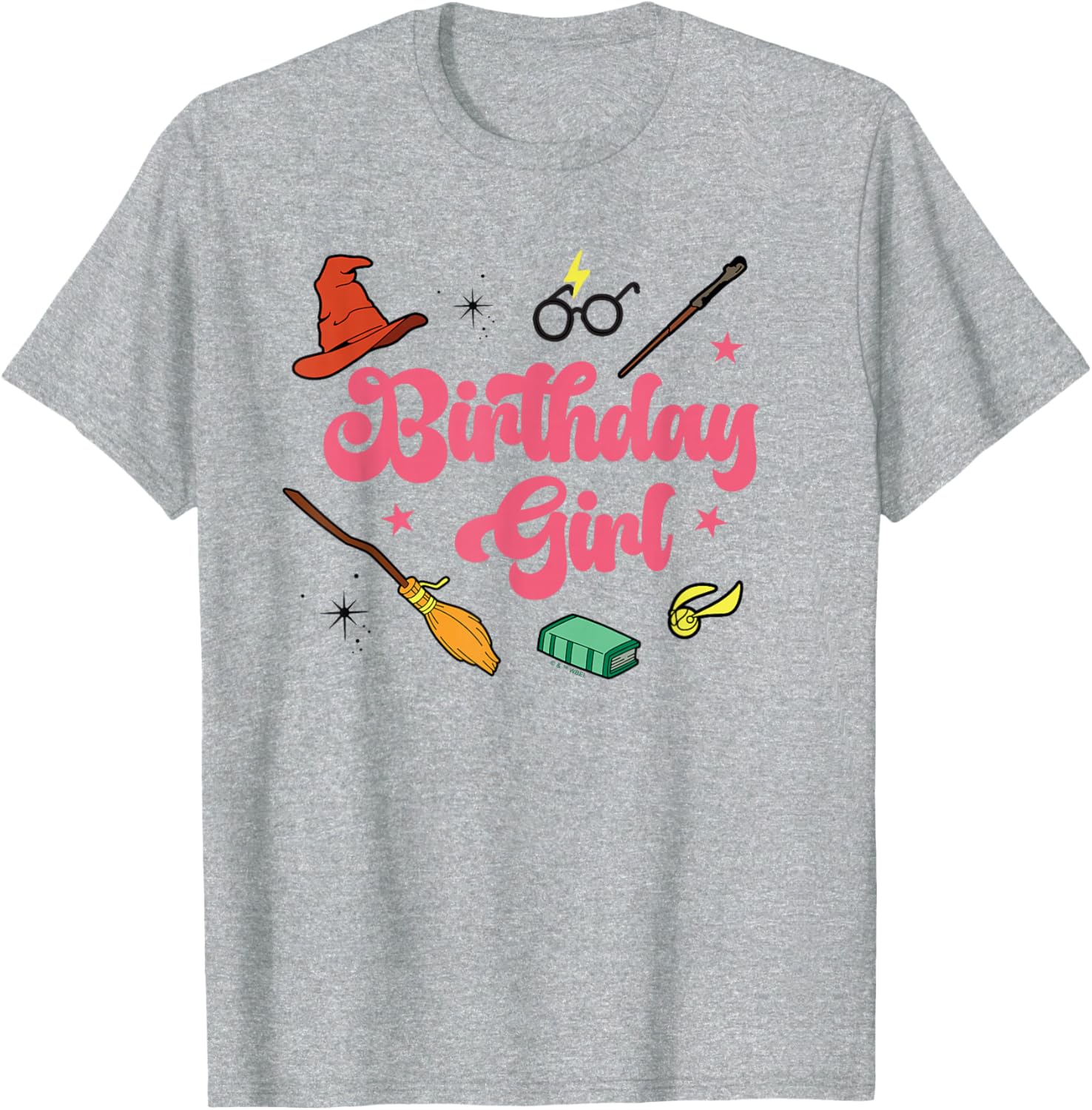 Harry Potter Birthday Girl T-Shirt for Magical Celebrations and Fun - 1