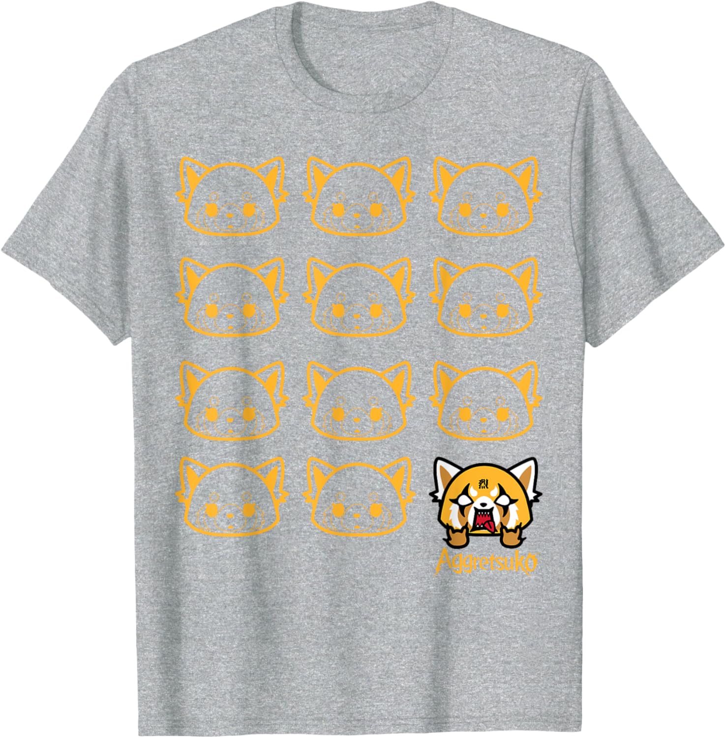 Aggretsuko Real T-Shirt for Fans – Comfortable Cartoon-themed Apparel - 17