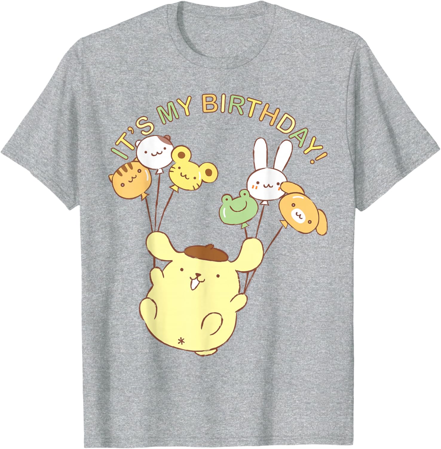 Pompompurin It's My Birthday T-Shirt Cute Design for Celebrations - 3
