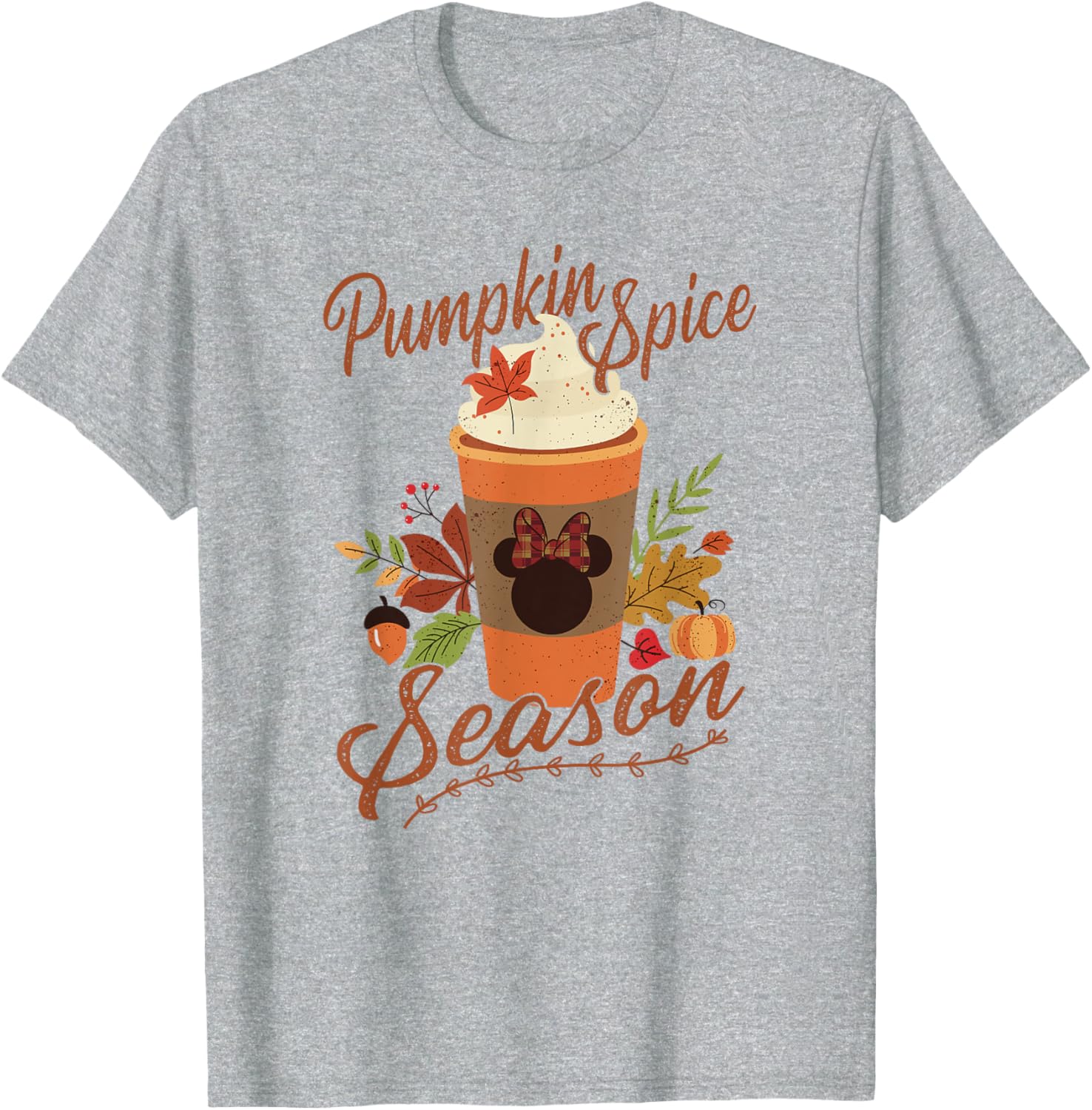 Disney Mickey And Friends Pumpkin Spice T-Shirt for Fall Fun - 7