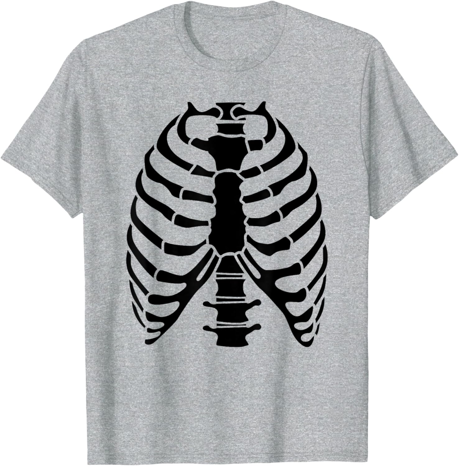 Skeleton Rib Cage Halloween Costume T-Shirt for Fun Celebrations - 19
