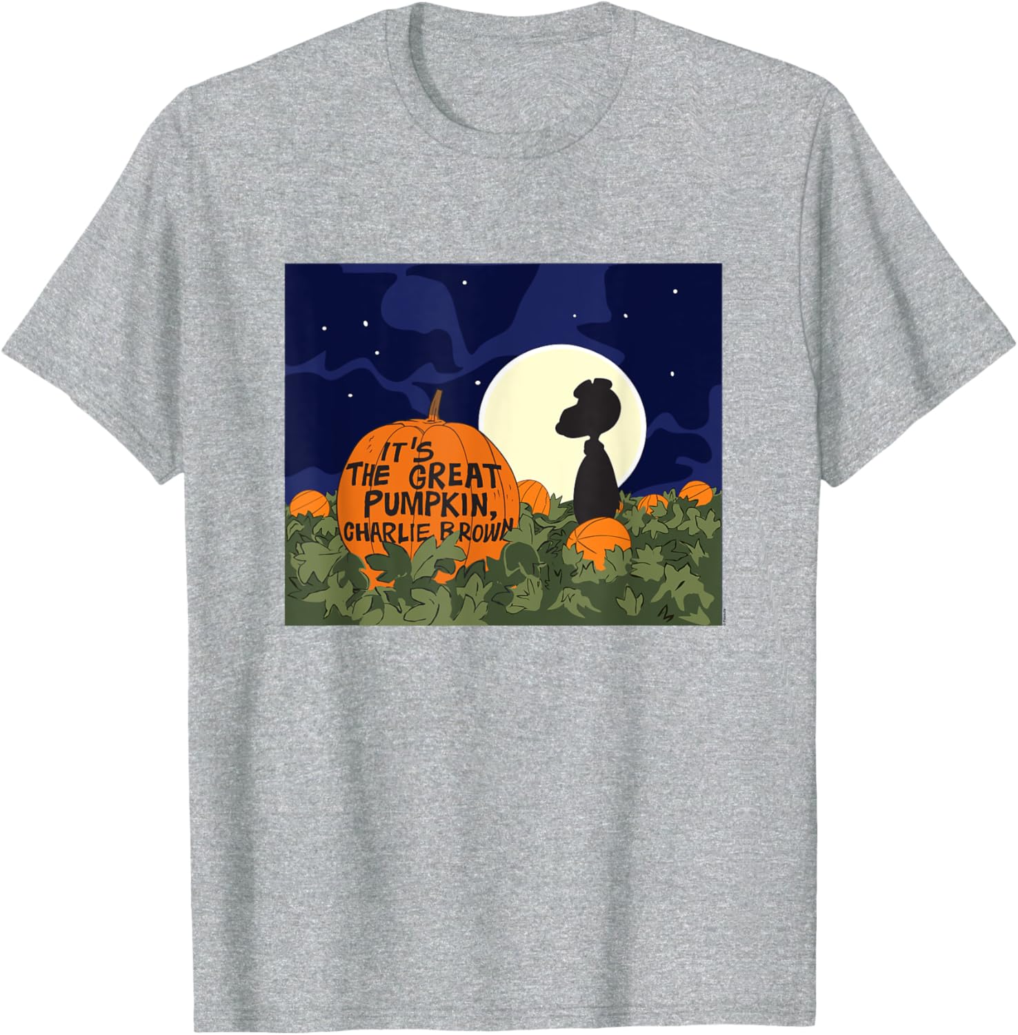 Peanuts Snoopy Its the Great Pumpkin T-Shirt for Fall Celebrations - 1
