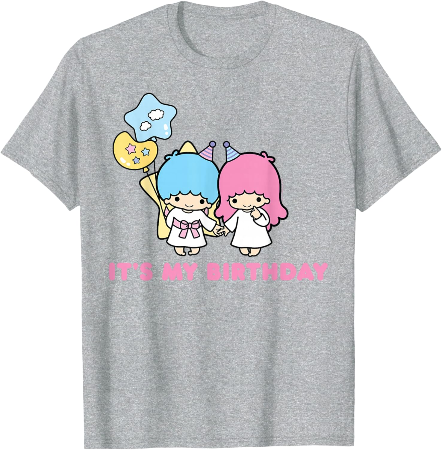 Little Twin Stars Birthday T-Shirt for Kids – Fun and Colorful Design - 18