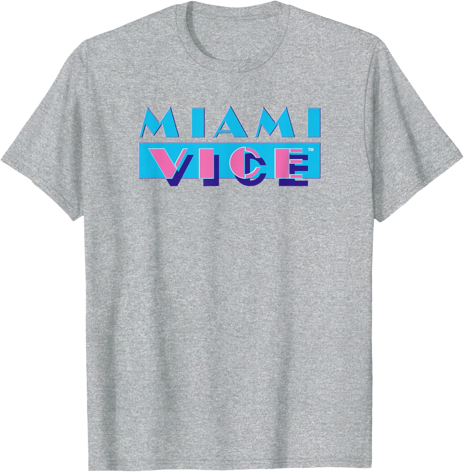Miami Vice Retro Logo T-Shirt for Stylish Fans of the Classic Series - 2