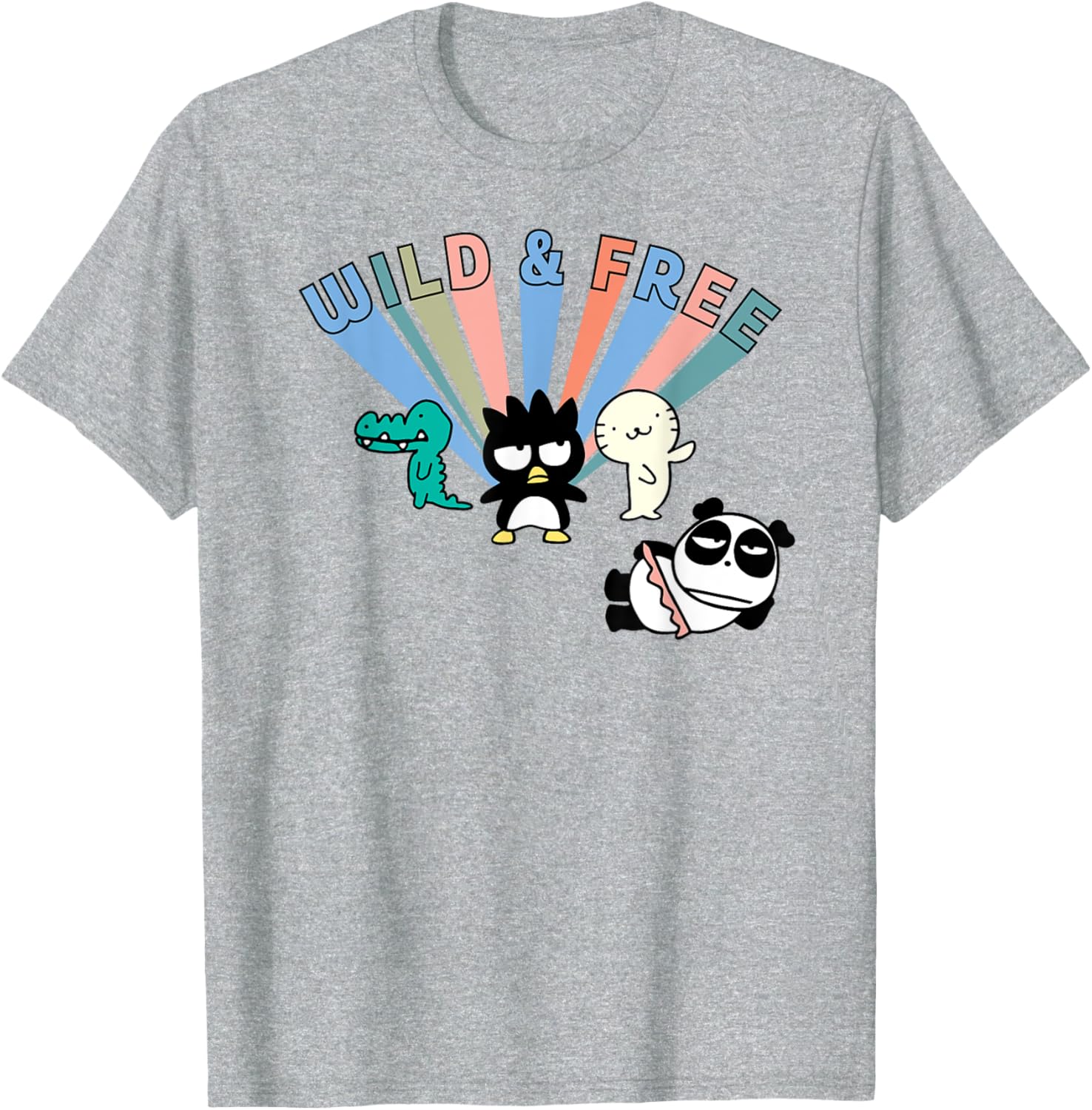 Badtz-Maru Wild and Free T-Shirt - Cute Graphic Tee for Fun Outfits - 14