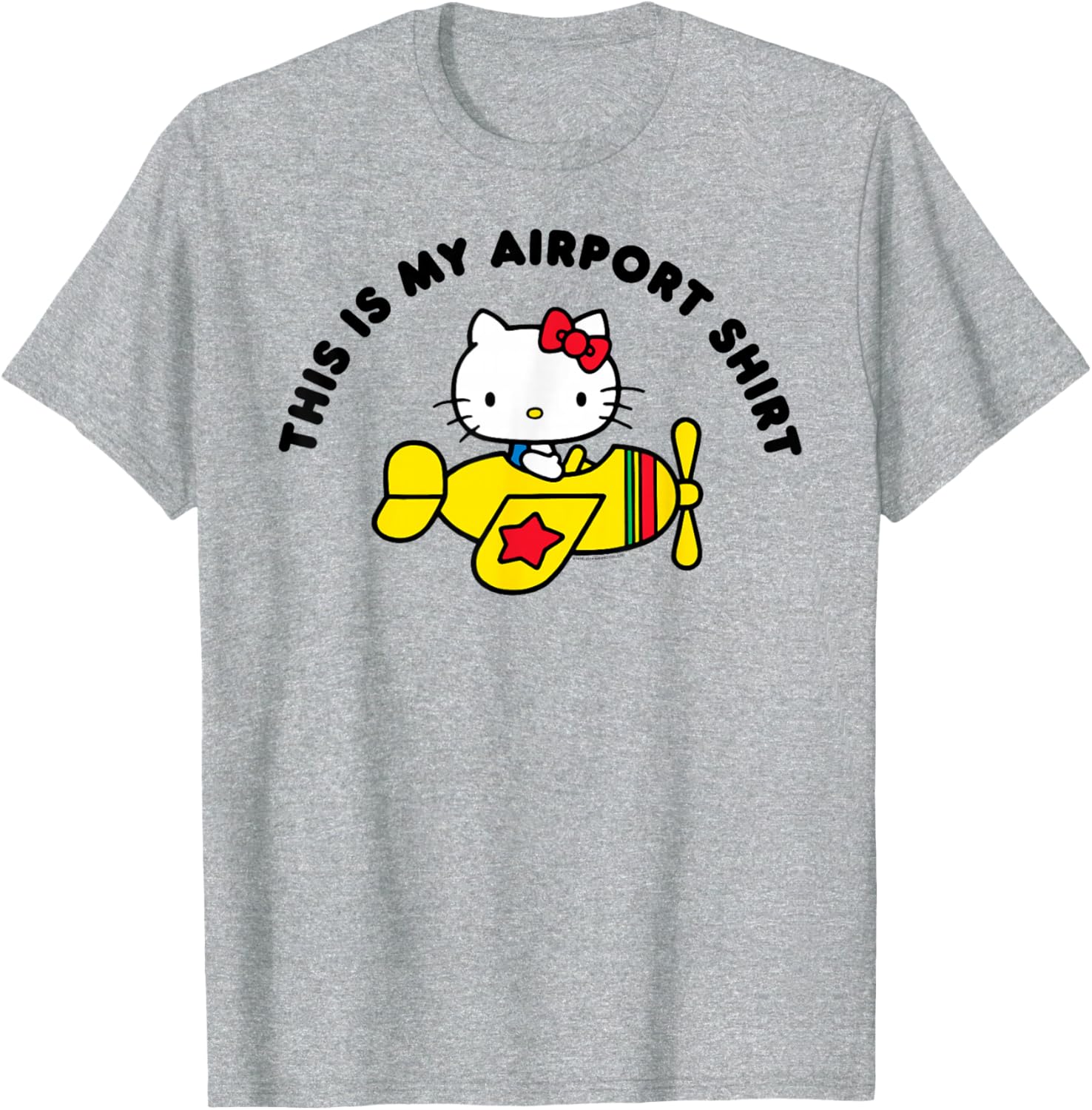 Hello Kitty Airport Tee Shirt Cute Graphic Top for Fans and Travel Lovers - 19